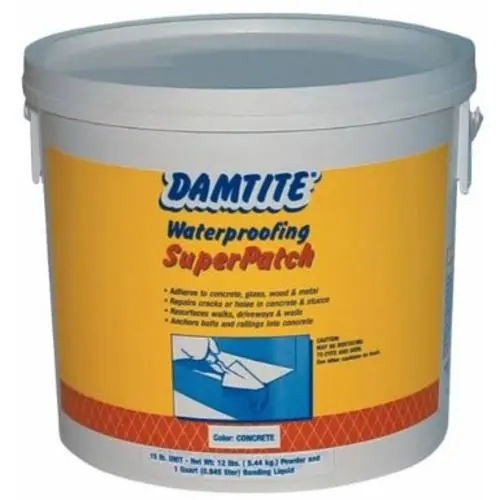 Damtite Waterproofing 04152 Superpatch Concrete Patch