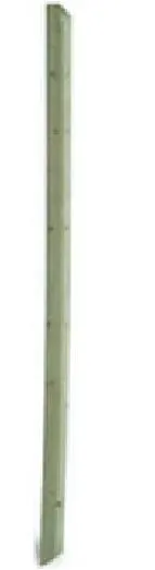 Suntrellis SBAB1E42LP Lodge Pole Pine Bevelled Baluster