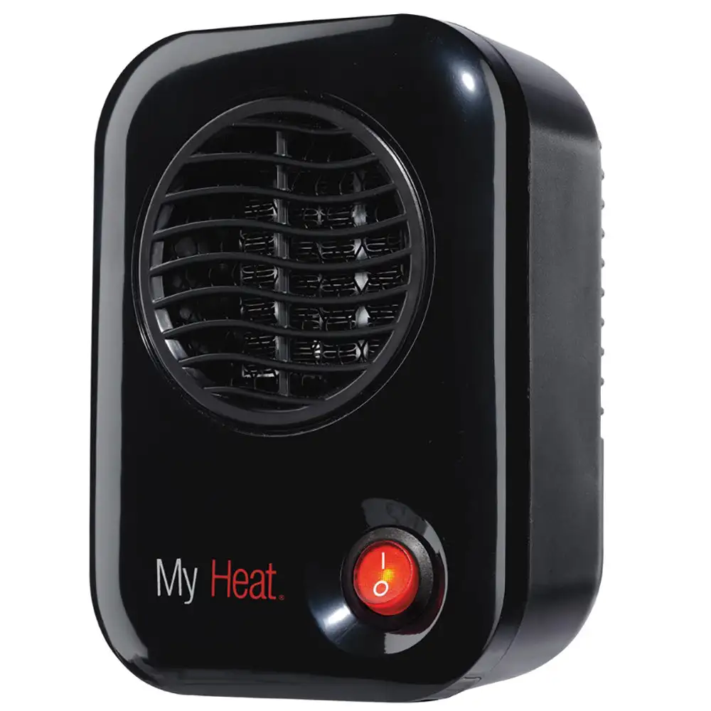 Lasko 100 MyHeat Portable Personal Electric 200W Ceramic Space Heater, Black