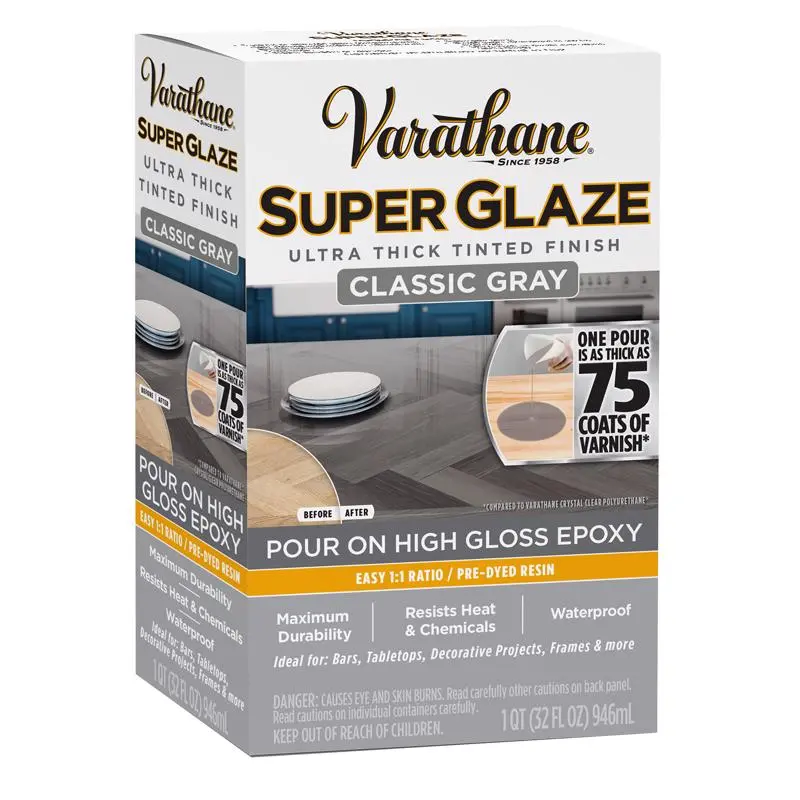 Varathane 363903 Super Glaze High-Gloss Wood Glaze