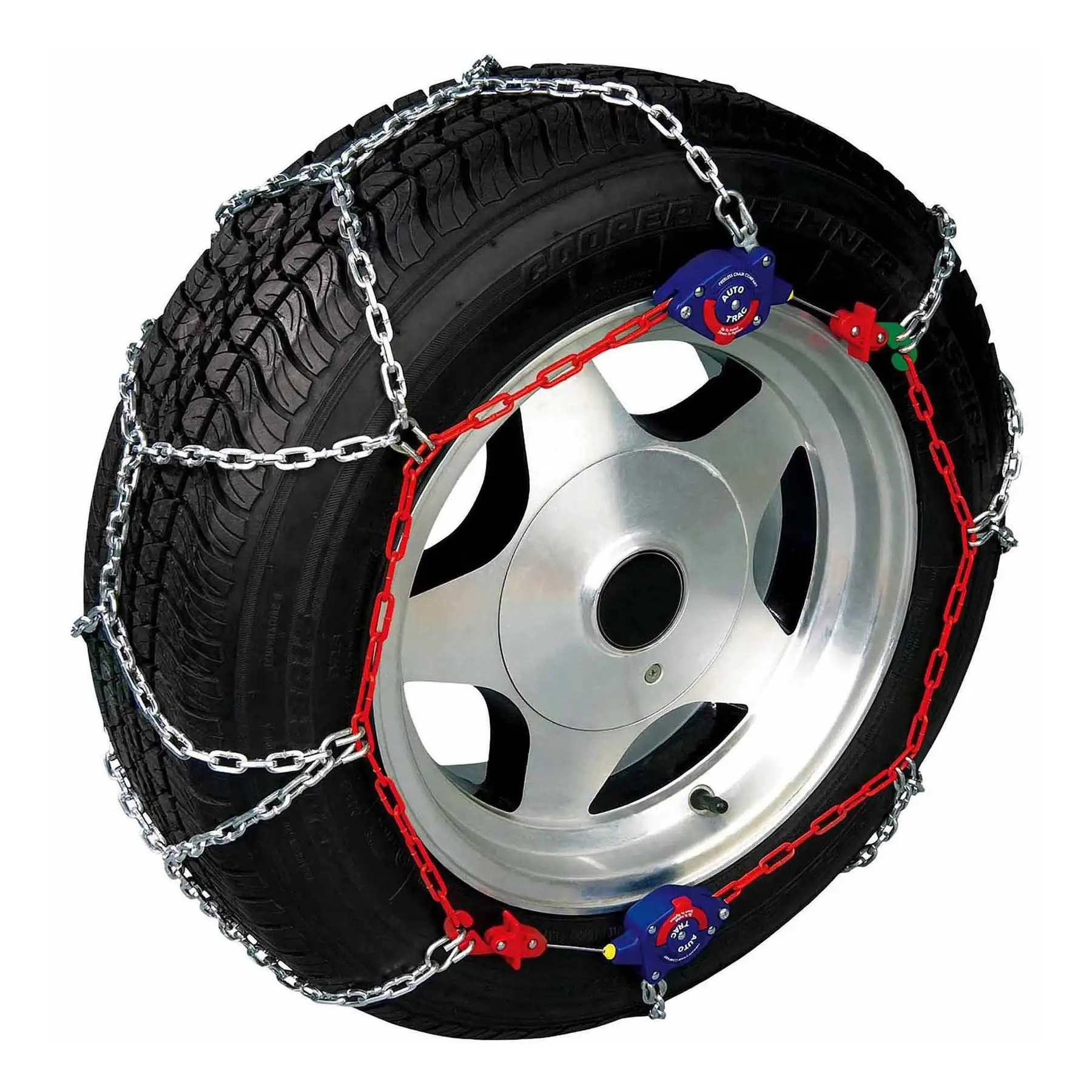 Auto-Trac 154505 Series 1500 Pickup Vehicle Car Traction Snow Tire Chains, Pair