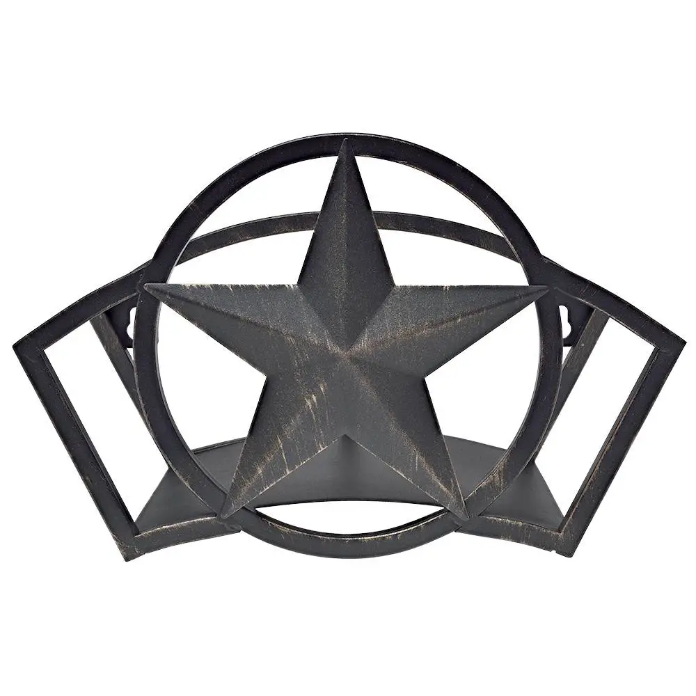 Liberty Garden Decorative Steel Liberty Star Garden Hose Butler Wall Storage