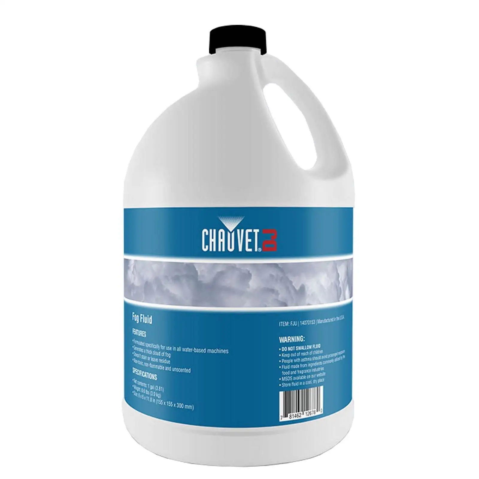 Chauvet DJ 1 Gal Bottle of Fog Smoke Juice Fluid for Fog Machines>FJU (3 Pack)