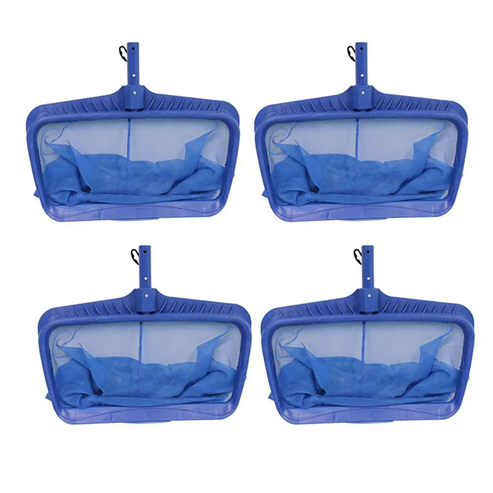 Swimline Hydro Tools Professional Heavy Duty Bag Leaf Rake Pool Net (4 Pack)