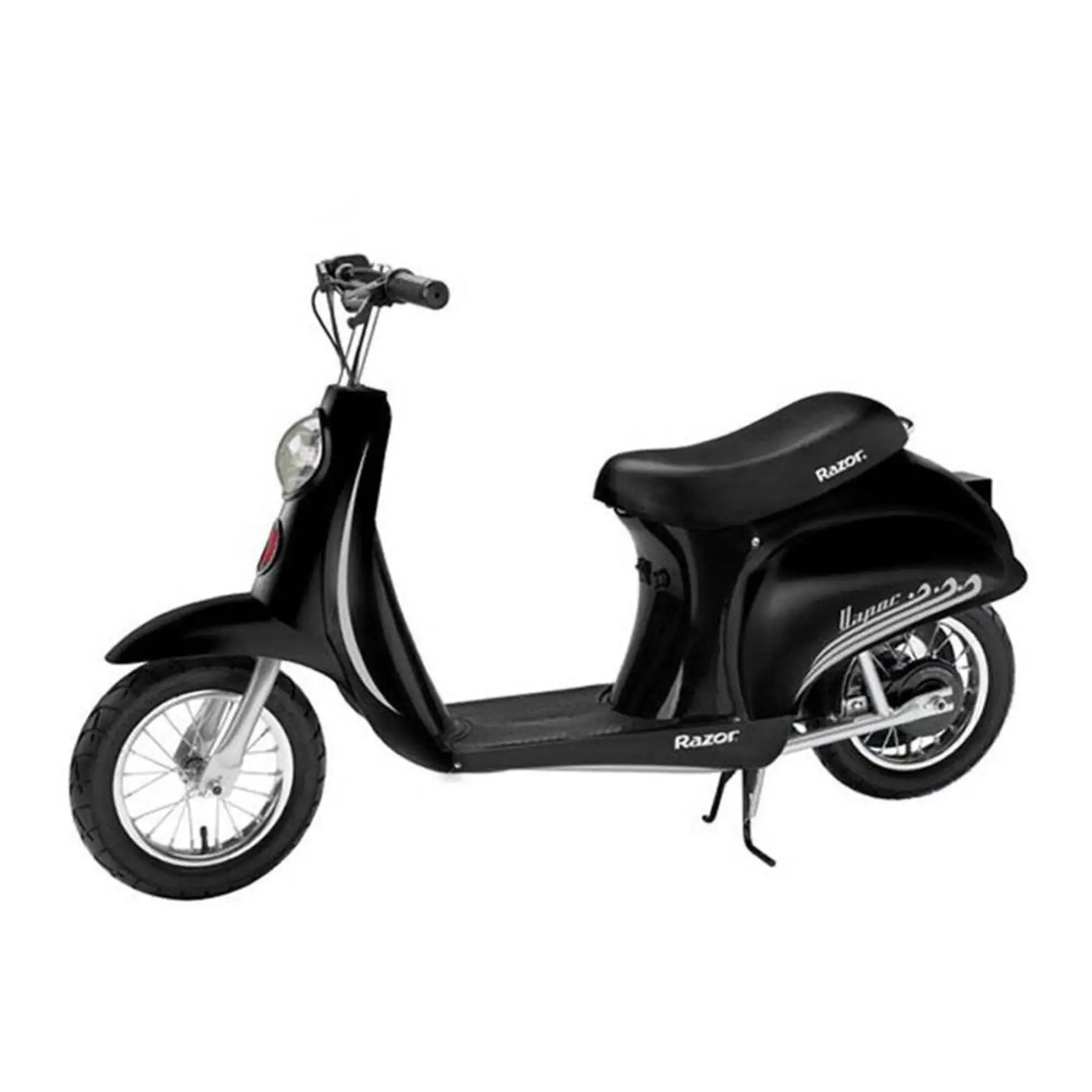 Razor Pocket Mod Miniature Euro 24V 250W Electric Retro Scooter, Black ...