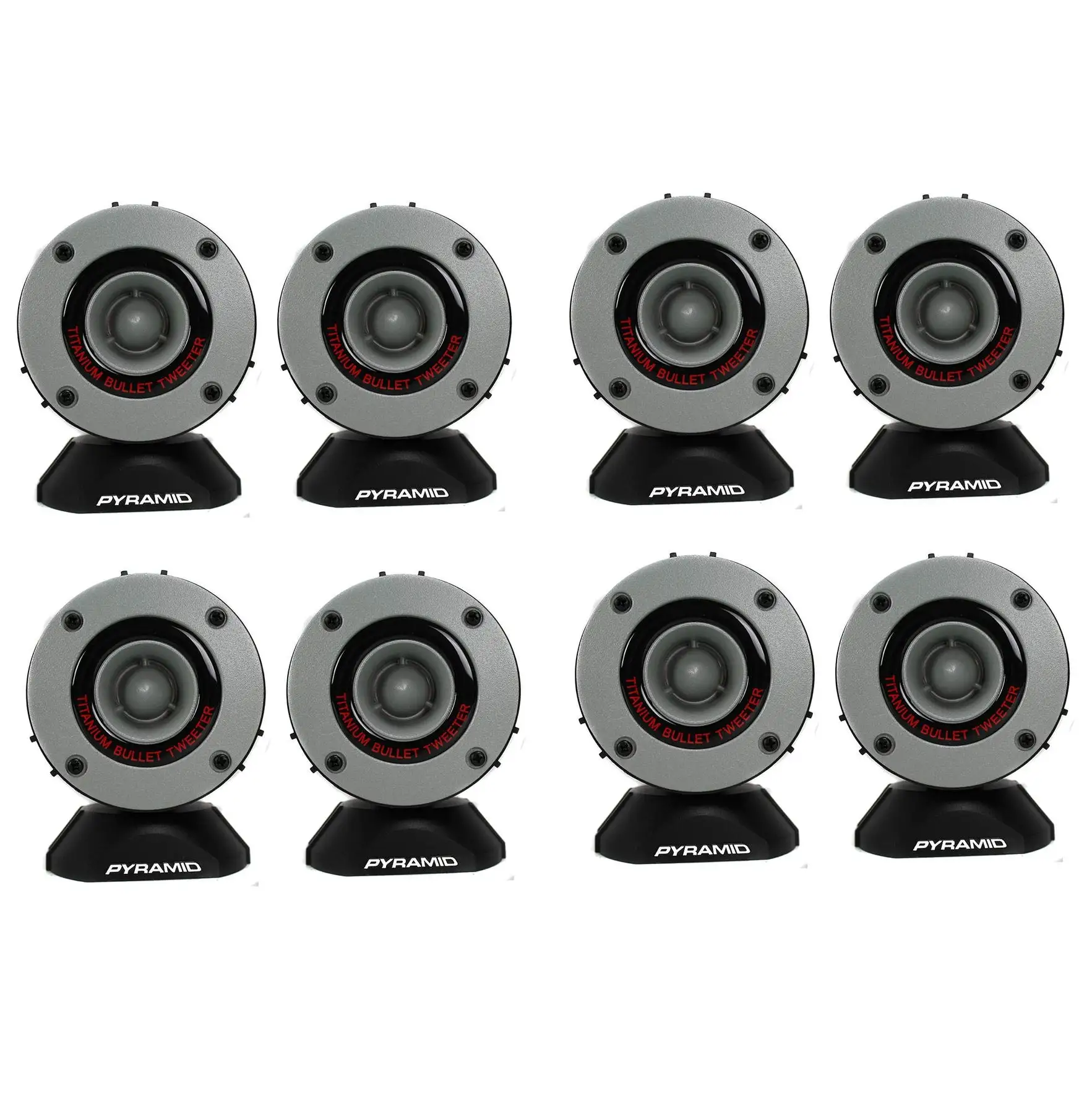 Pyramid 3.75" 300W Super Car Audio Tweeters (4 Pair)