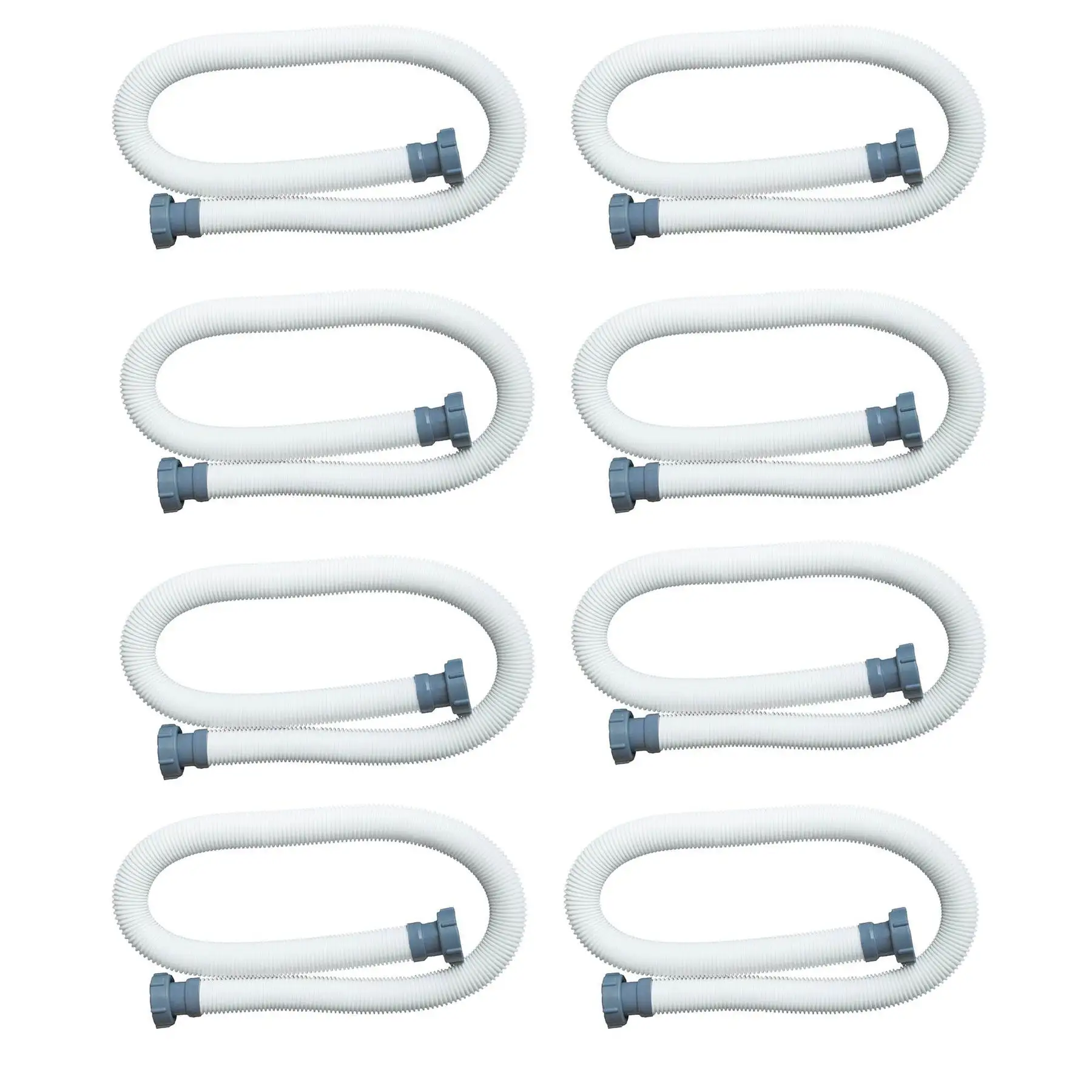 Intex 1.5 Inch Diameter Water Accessory Pool Pump Replacement Hose (8 Pack)