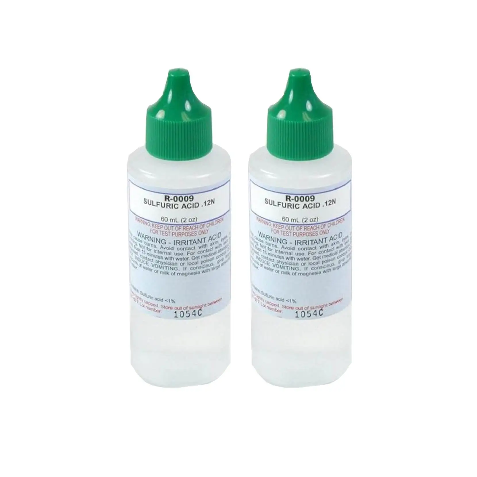 Taylor Swimming Pool Spa Water Test Kit Refill Bottle (2 Pack)