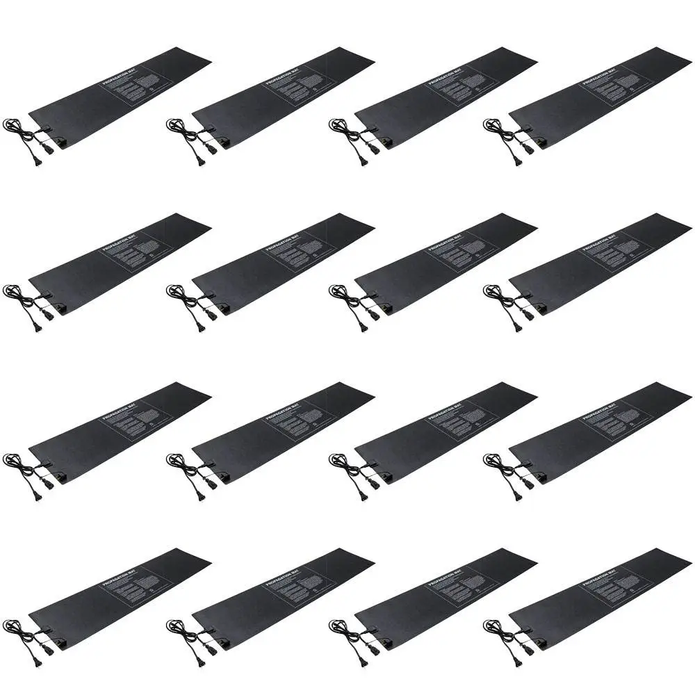 Hydrofarm 19007 Hydroponic 12 x 48-Inch 60W Seed Start Propagation Heat Mat (16)