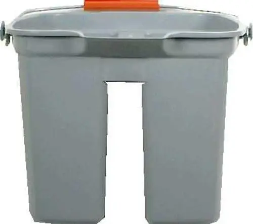 Rubbermaid 2628-88-GRAY Double Plastic Pail Gray