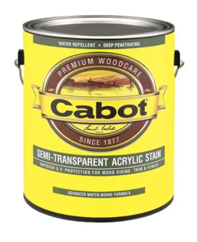 Cabot 01-1306 Semi-Transparent Deck & Siding Stain