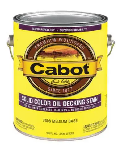 Cabot 01-7608 Solid Oil Decking Stain Voc