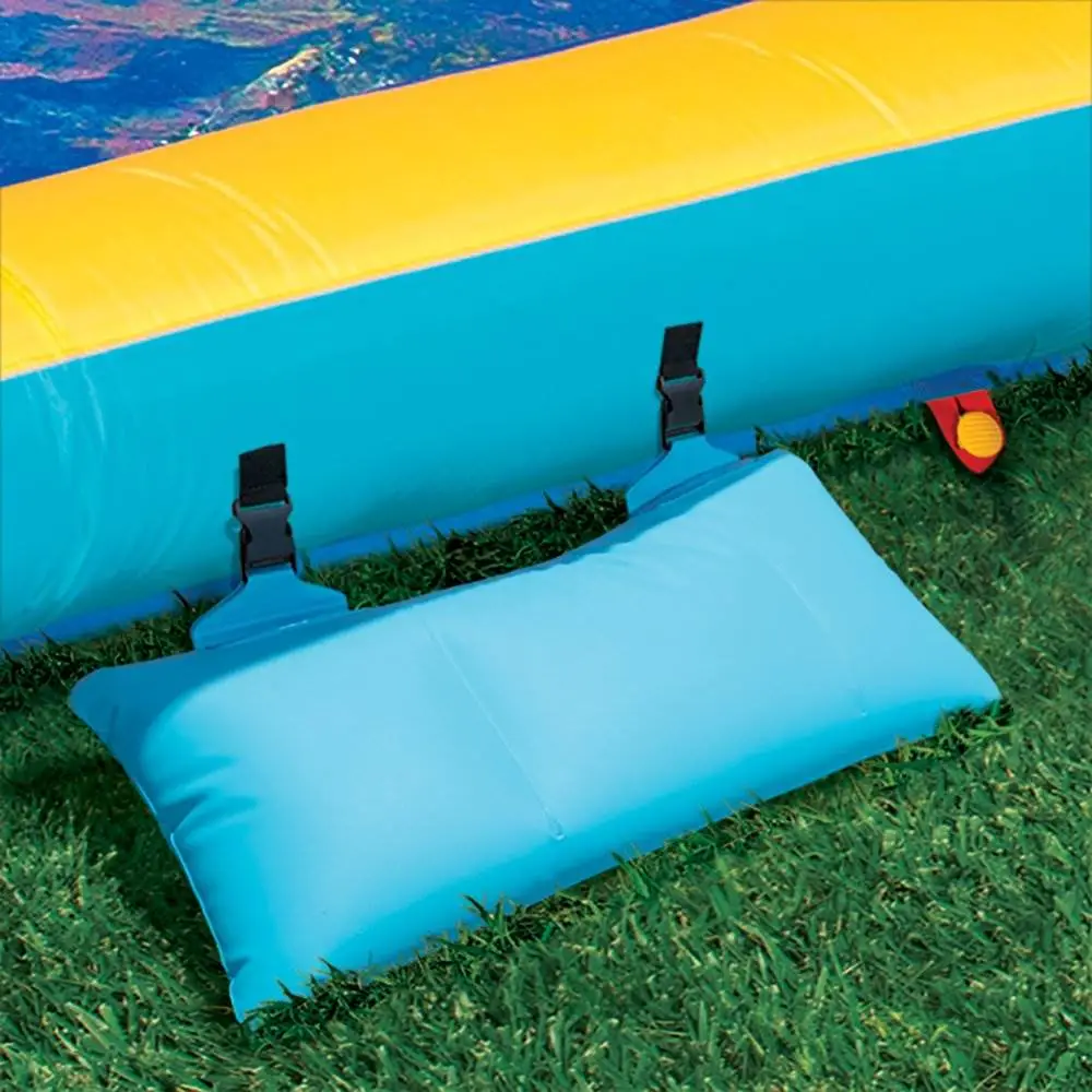 Banzai Inflatable Big Blast Splash Slide Lagoon Pool Outdoor Water Park (2 Pack) - Image 3