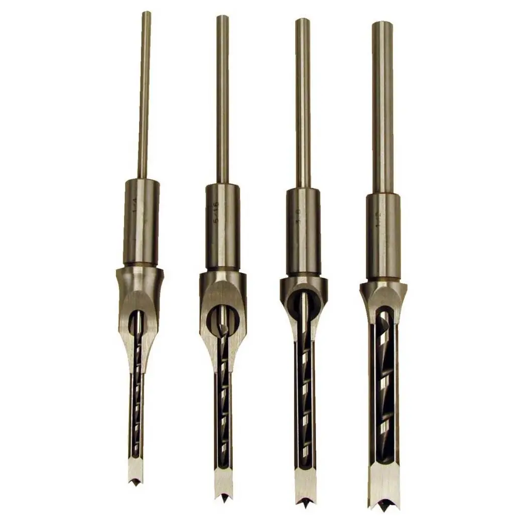 Powermatic 1791096 Premium Mortising Hollow Chisel Mortiser Machine Bit Set