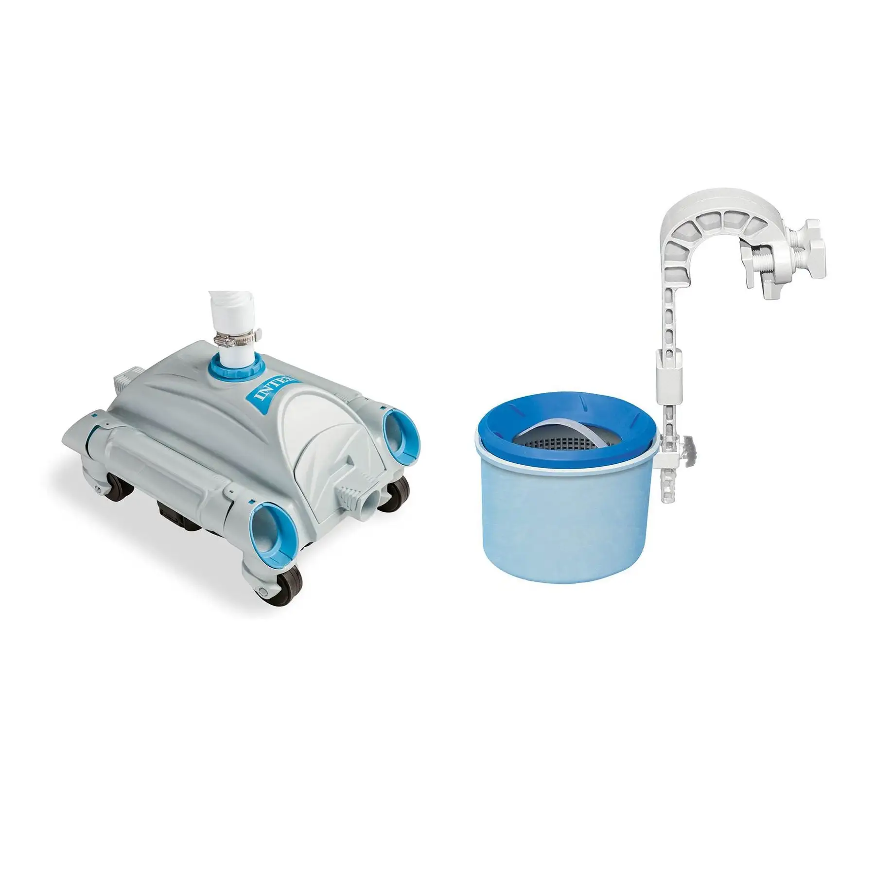 Intex Automatic Above-Ground Swimming Pool Vacuum & Mounted Automatic Skimmer