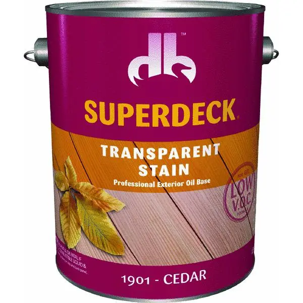 Superdeck DP-1901-4 Exterior Transparent Voc Wood Stain And Sealer