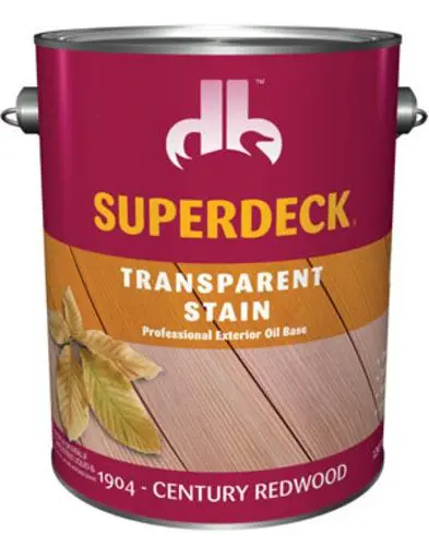 Superdeck DPI019044-16 Exterior Transparent Voc Wood Stain And Sealer