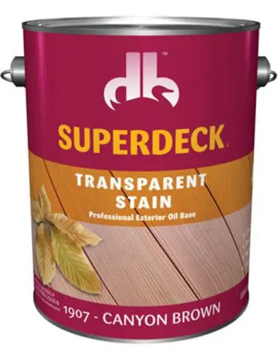 Superdeck DP-1907-4 Exterior Transparent Voc Wood Stain