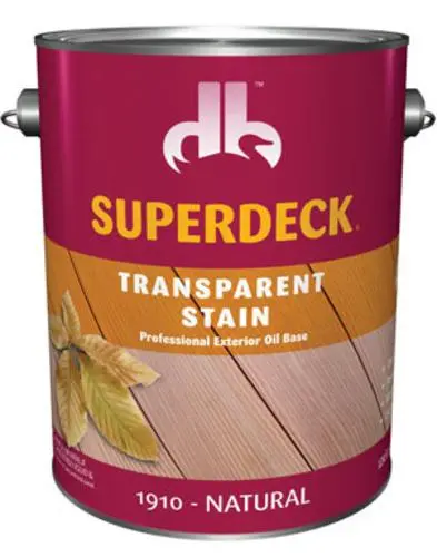 Superdeck DP-1910-4 Exterior Transparent Voc Wood Stain And Sealer