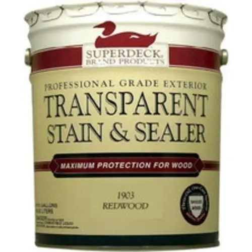 Superdeck DP-1903-5 Exterior Transparent Voc Wood Stain And Sealer