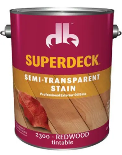 Superdeck DB-2300-4 Exterior Deck And Siding Wood Stain