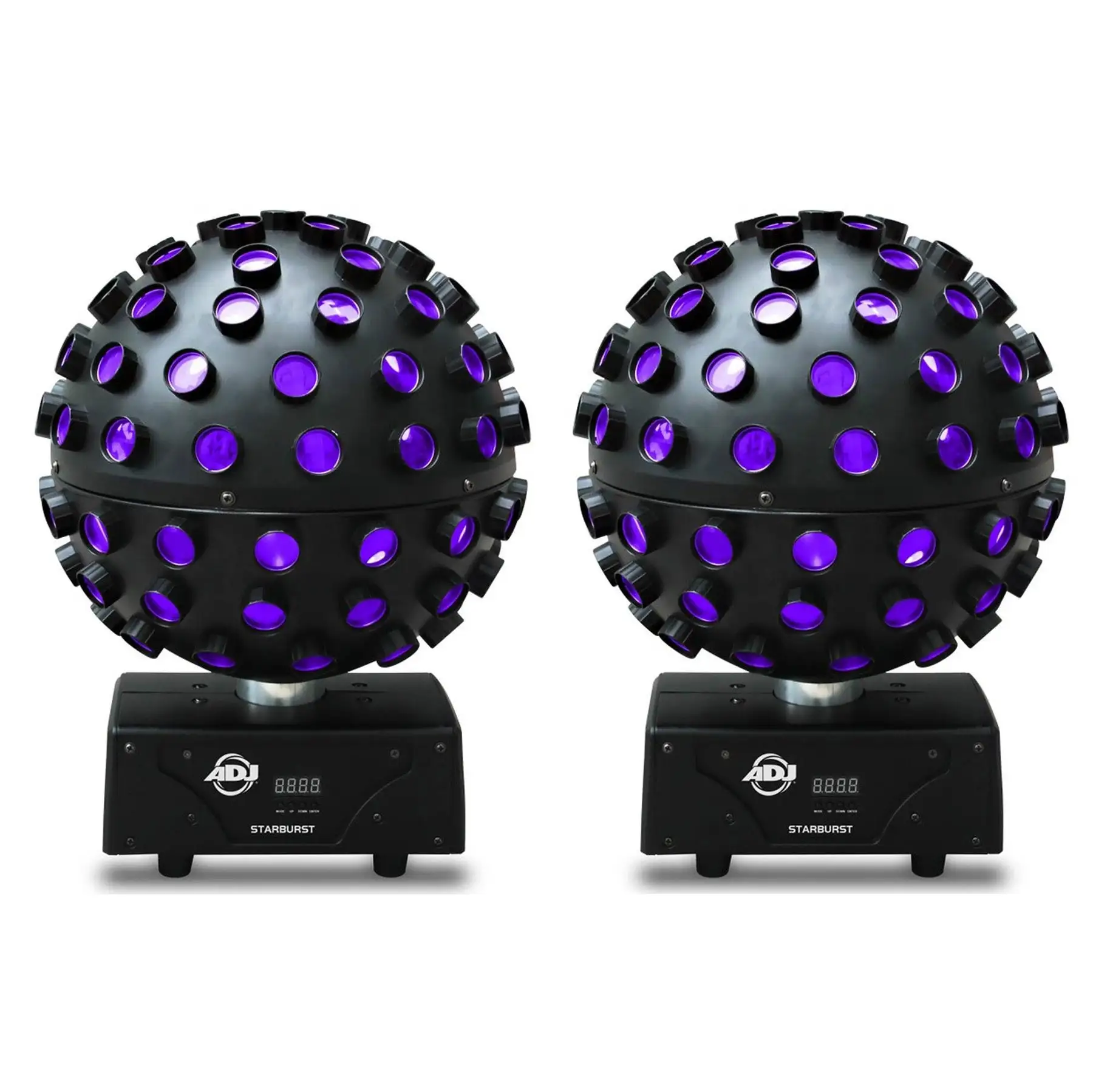 American DJ Starburst Multi-Color HEX LED Sphere DJ Lighting Effect (2 Pack)