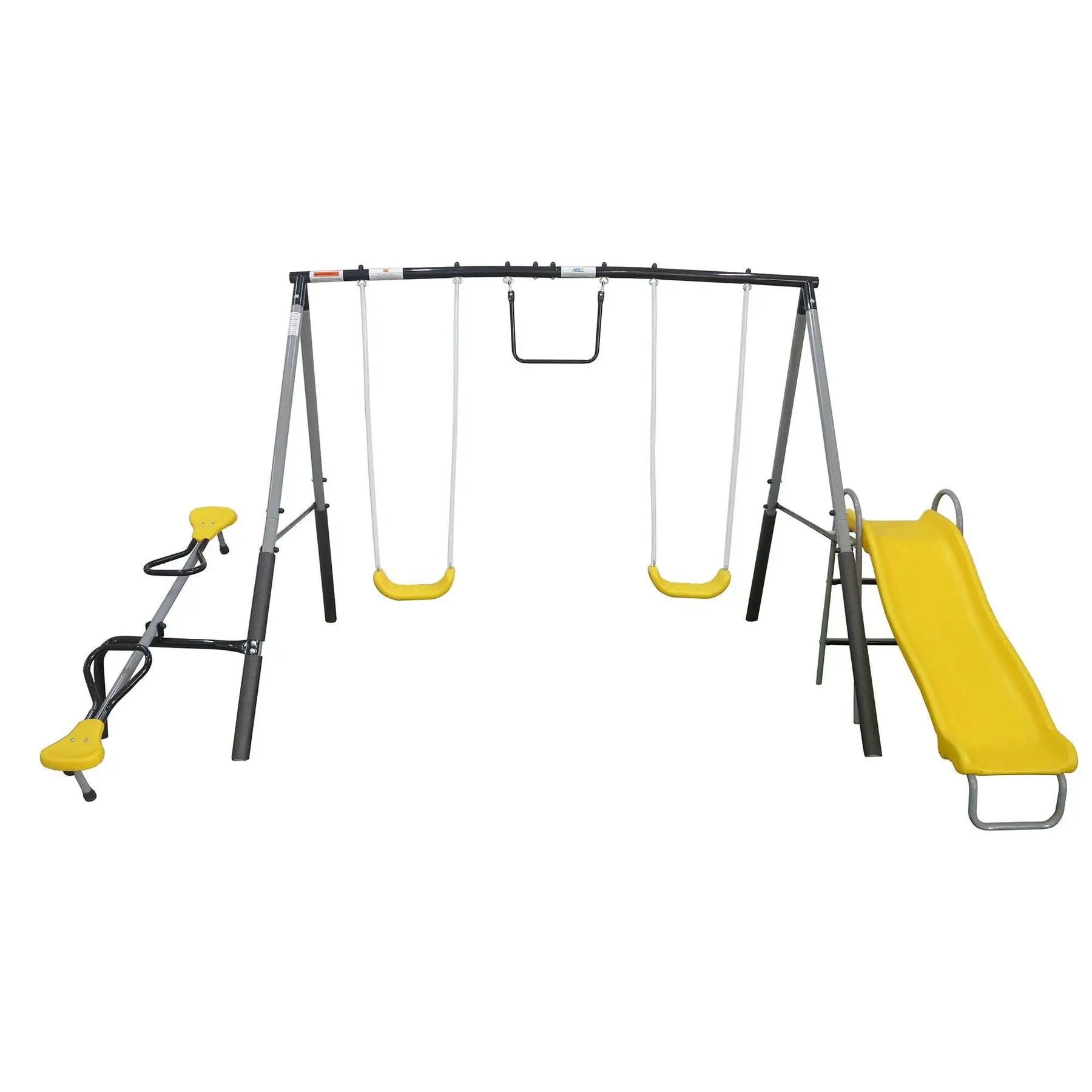 XDP Recreation The Titan Outdoor Backyard Kids Playground Swing Set with Slide - Image 2