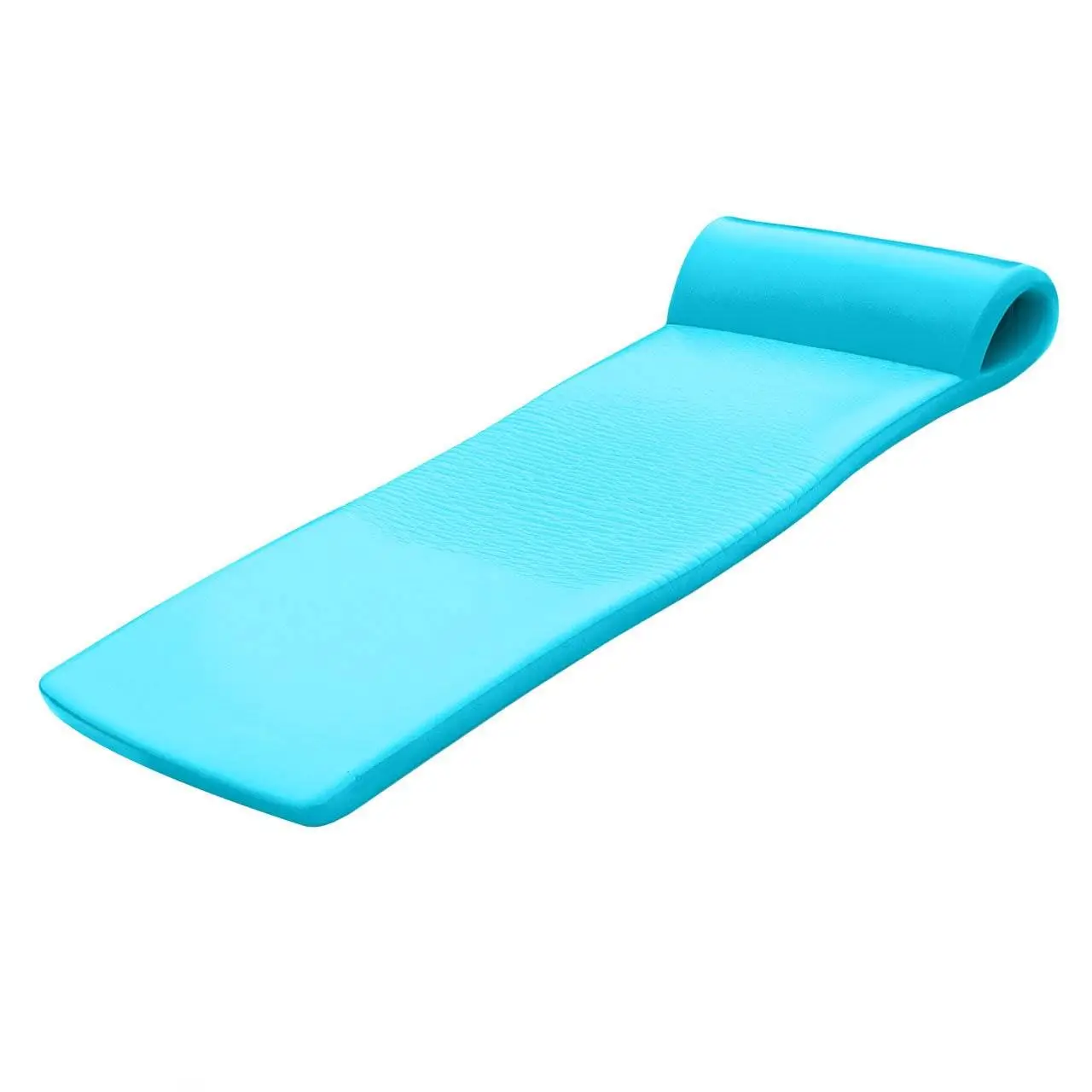 TRC Recreation Sunsation 1.75" Thick Foam Lounger Raft Pool Float, Tropical Teal