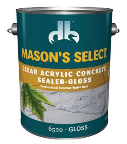 Mason's Select DB-6520-4 Transparent Concrete Sealer