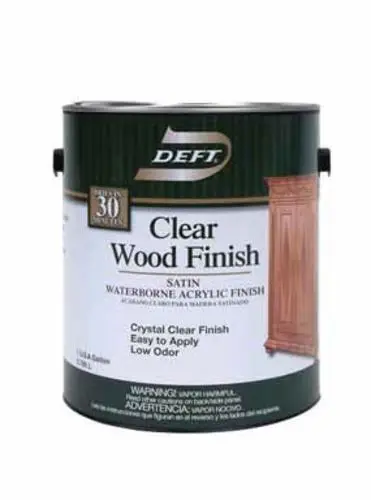 Deft 10901 Waterborne Clear Wood Finish