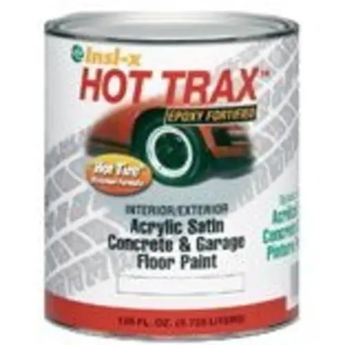 Insl-X Hot-Trax HTF-894-01 Latex Satin Concrete & Garage Floor Paint