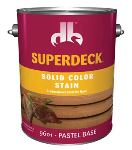 Superdeck DB-9601-4 Deck & Siding Stain Solid Color