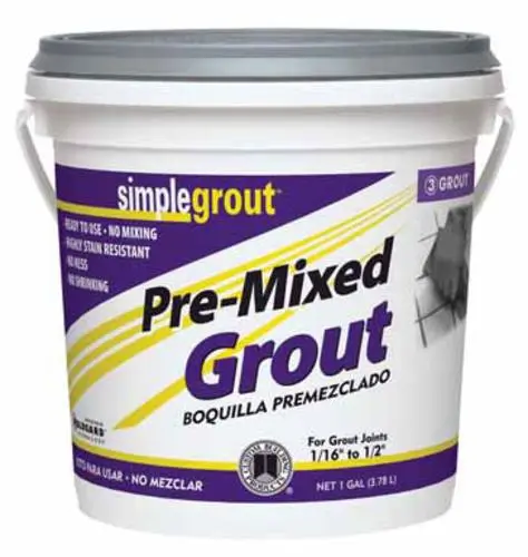 Simplegrout PMG3811-2 Pre-Mix Grout - Bright White