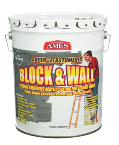 Ames BWRF5 Block & Wall Liquid Rubber Paint