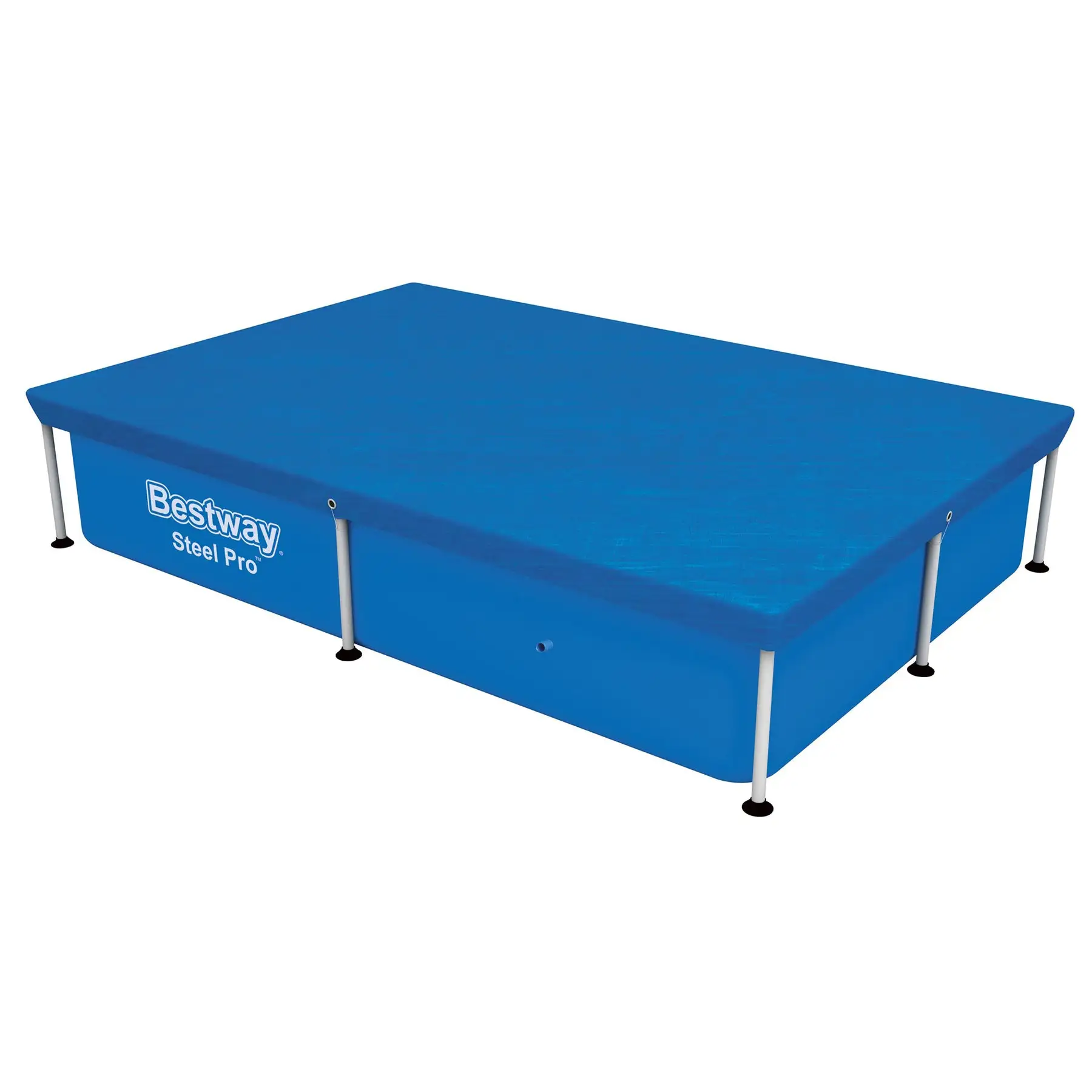 Bestway Flowclear Rectangle 7'4" x 60" Above Ground Swim Pool Cover (Cover Only)