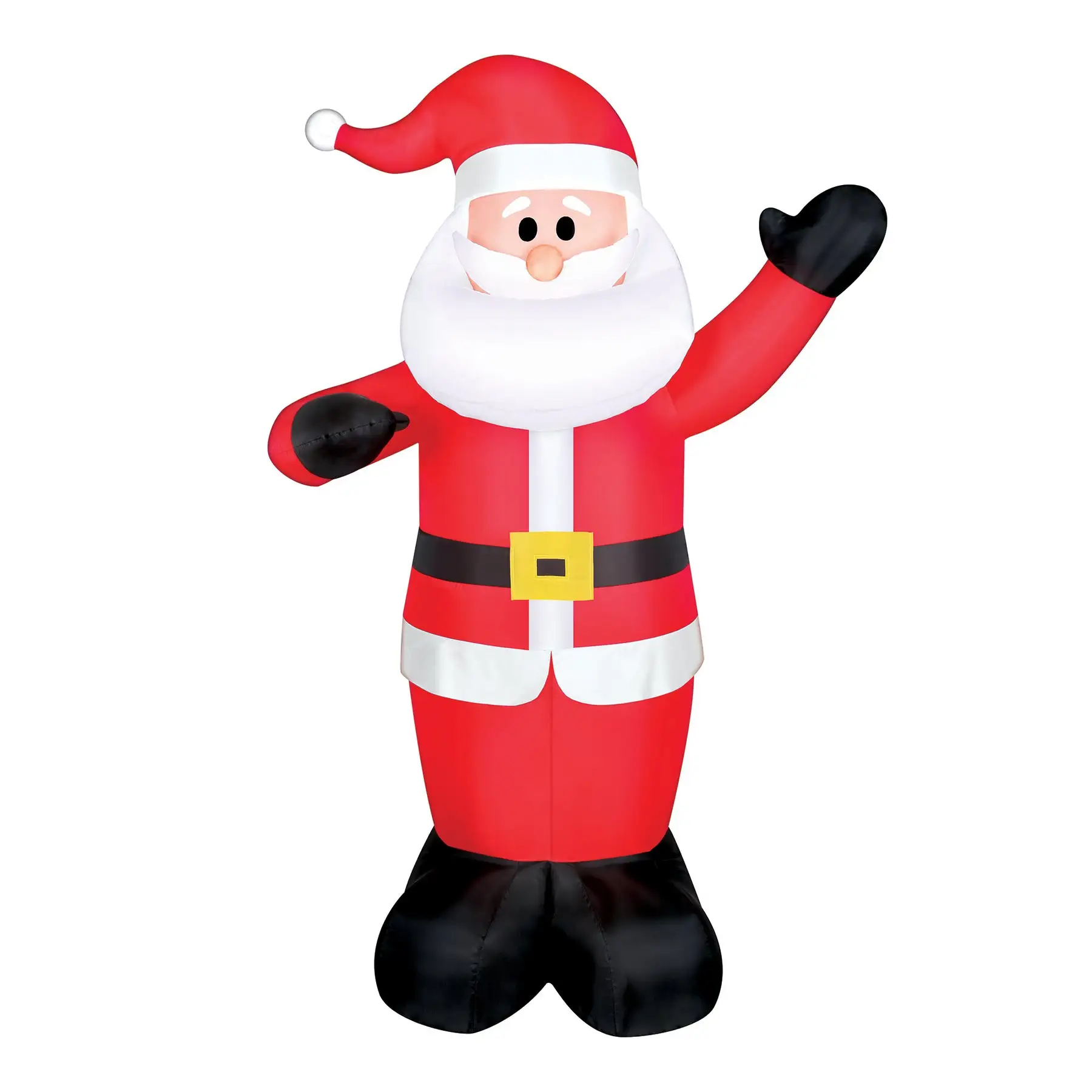 Occasions 6' Inflatable Polyester Pre Lit Santa Claus Christmas Yard Decoration