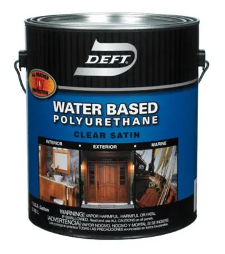 Deft 25901 200 Voc Water Based Polyurethane Clear Satin - Gallon