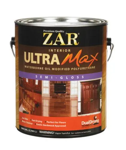 Zar 36113 "Ultra Max" Water Based Oil Modified Polyurethane