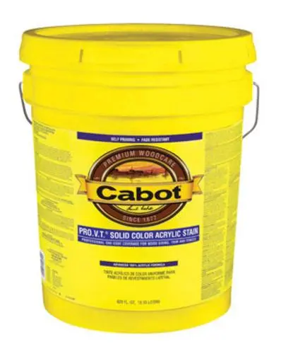 Cabot 05-0807 Solid Color Acrylic Siding Stain