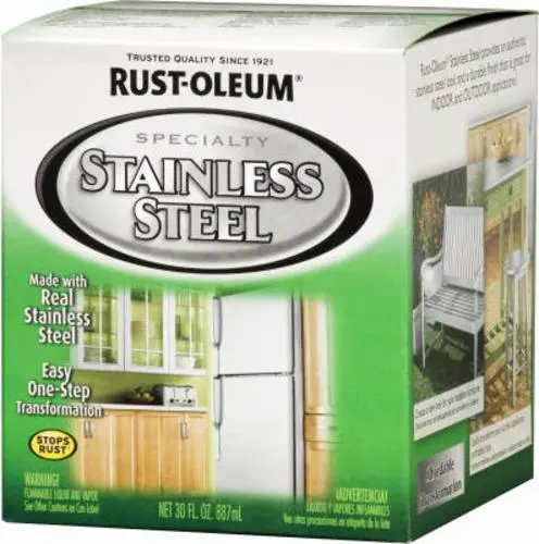 Rust-Oleum 247963 Stainless Steel Paint Kit