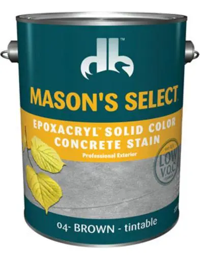 Mason's Select SC-6204-4 Solid Color Concrete Stain