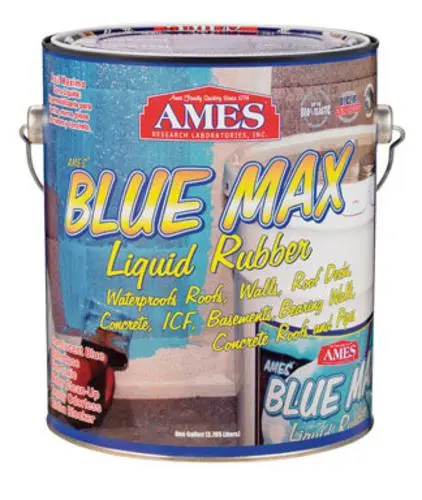 Ames Blue Max BMX1RG Rubber Basement Paint