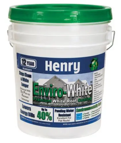 Henry HE687406 EnviroWhite Roof Coating