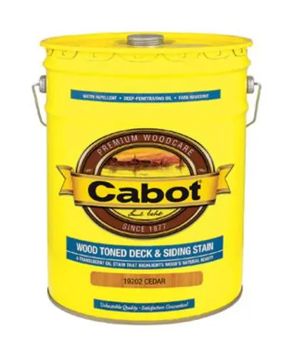 Cabot 05-19202 Wood Toned Deck & Siding Stain