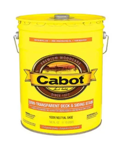 Cabot 140.0016306.008 Semi Transparent Deck & Siding Stain