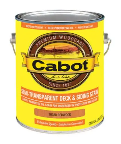 Cabot 01-16380 Semi Transparent Deck & Siding Stain