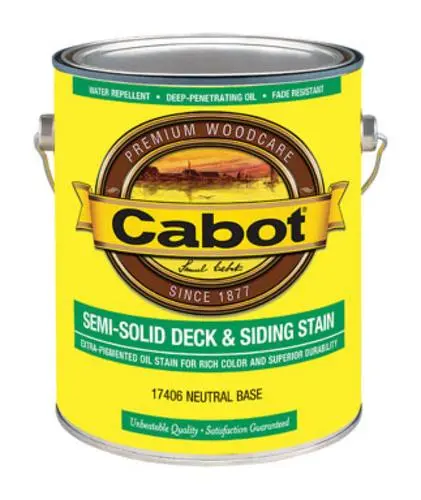 Cabot 140.0007406 Semi-Solid Deck & Siding Stain