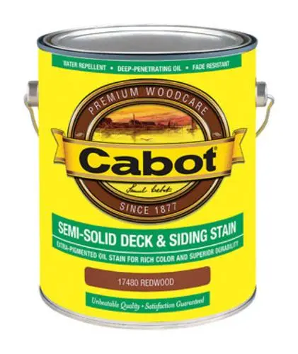 Cabot 140.0017480.007 Semi-Solid Deck & Siding Stain