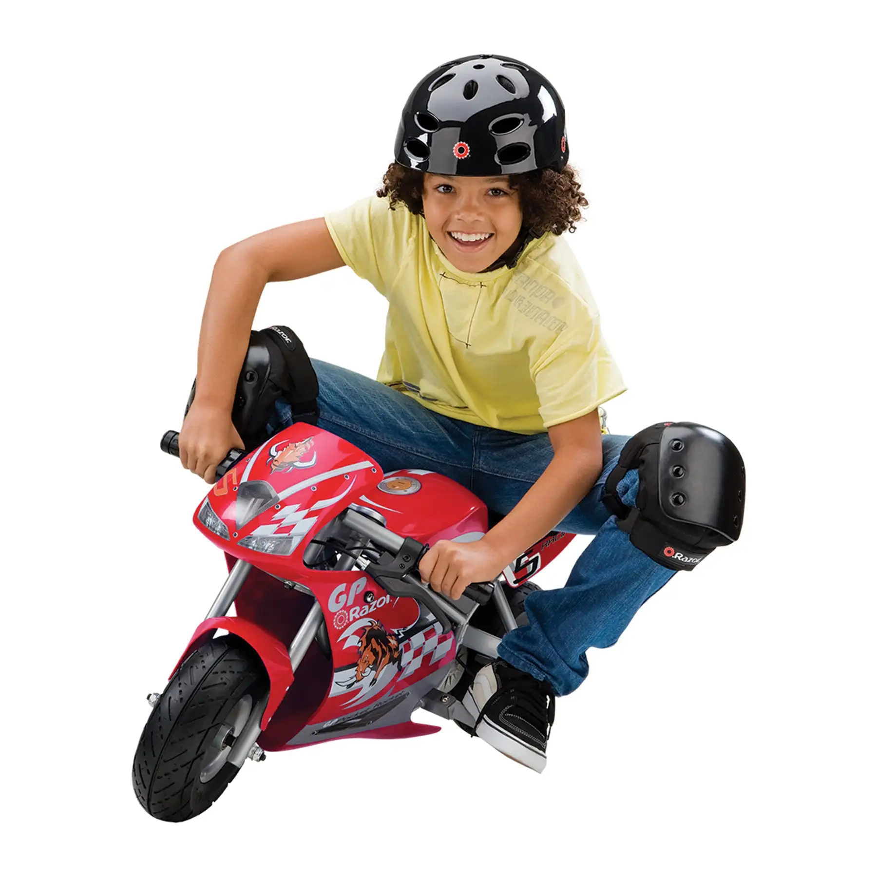 Razor Pocket Rocket 24V Mini Bike Electric Motorcycle, Red>For Parts ...