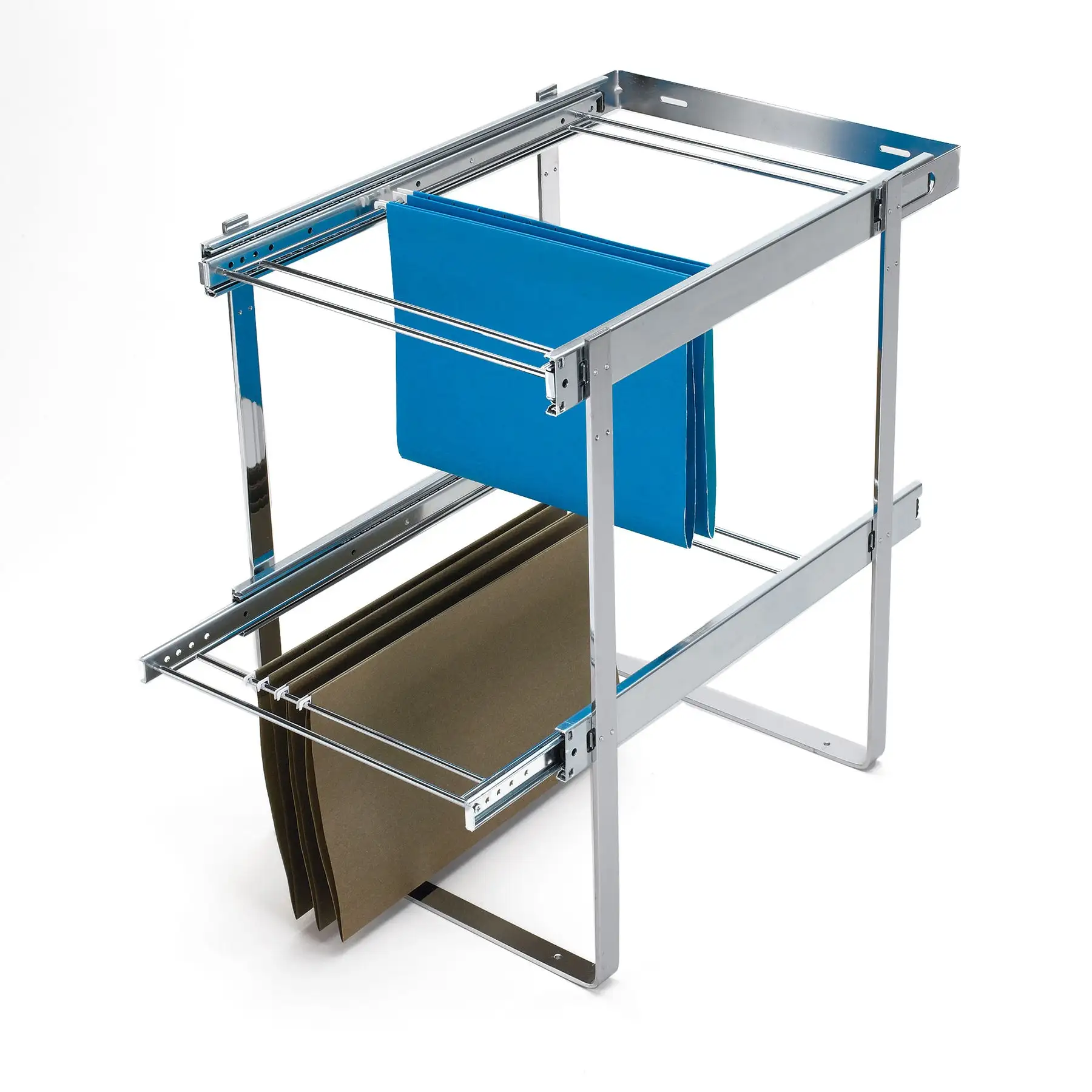 Rev-A-Shelf (2) 14.5" Tier Base Cabinet File Drawer Organizer System, RAS-FD-KIT